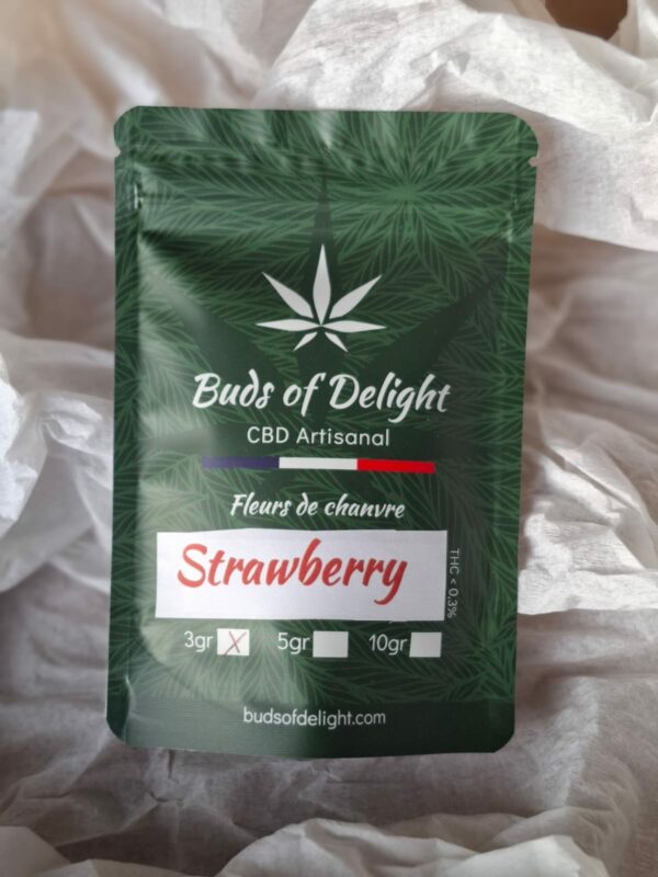 Strawberry CBD – Une douceur fruitée et gourmande