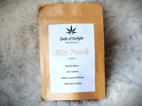 Miss Peach CBD – L’Élégance Fruité