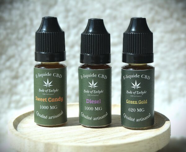 Pack Découverte – E-liquides CBD Premium (3 x 10ml)